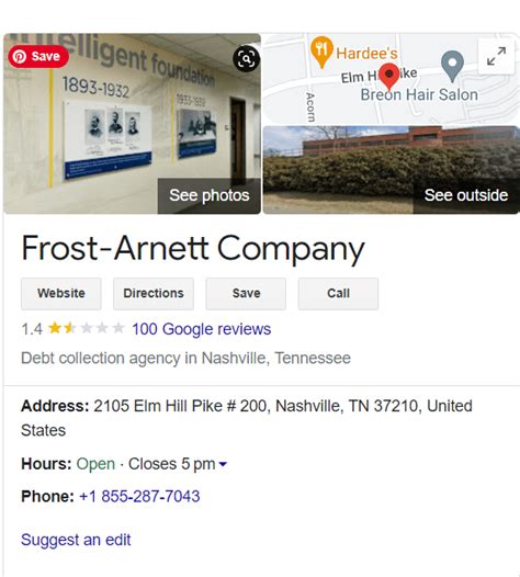 Upload your resume. . Frost arnett reviews
